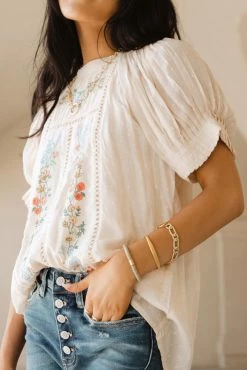 CONCEPT CLOTHING Judith Embroidered Blouse - FINAL SALE