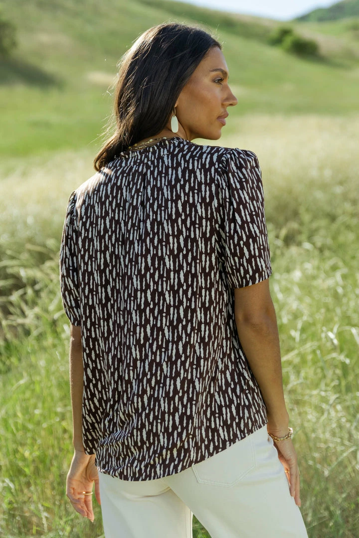 Best Sale π FUN 2 FUN Brenda Blouse - FINAL SALE π 3 FUN 2 FUN Brenda Blouse - FINAL SALE