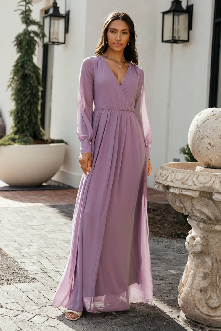 Coupon 🎉 RICARICA Veronica Maxi 👗 Dress In Lilac New Arrivals 🤩 5 RICARICA Veronica Maxi Dress In Lilac New Arrivals