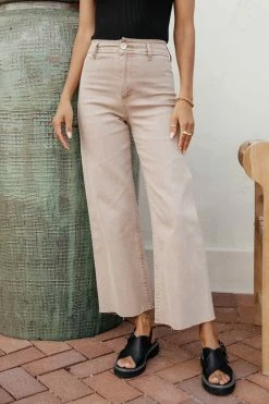MIOU MUSE Darian Pants In Mauve - FINAL SALE
