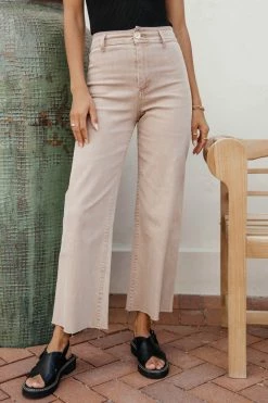MIOU MUSE Darian Pants In Mauve - FINAL SALE