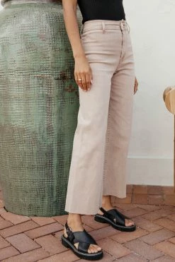 MIOU MUSE Darian Pants In Mauve - FINAL SALE