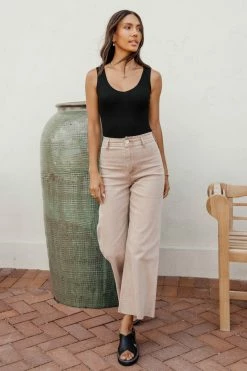 FINAL TOUCH COLLECTION Tops Maura Bodysuit In Black