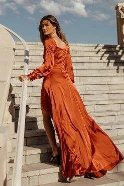 Budget β RICARICA Kristie Maxi π Dress In Rust - FINAL SALE π€© 11 RICARICA Kristie Maxi Dress In Rust - FINAL SALE