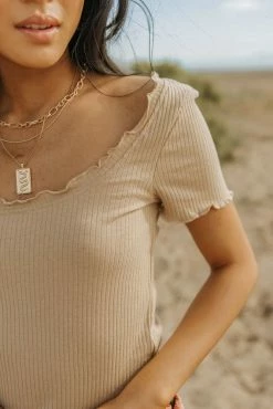 Vero Moda Sydia Tee In Lilac - FINAL SALE