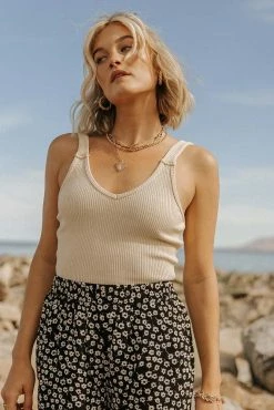 SINA Tops Bodhi Cropped Tank - FINAL SALE