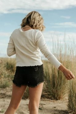 Top 10 🧨 GINGER G Stanley Button Front Top In Ivory - FINAL SALE 🧨 9 GINGER G Stanley Button Front Top In Ivory - FINAL SALE