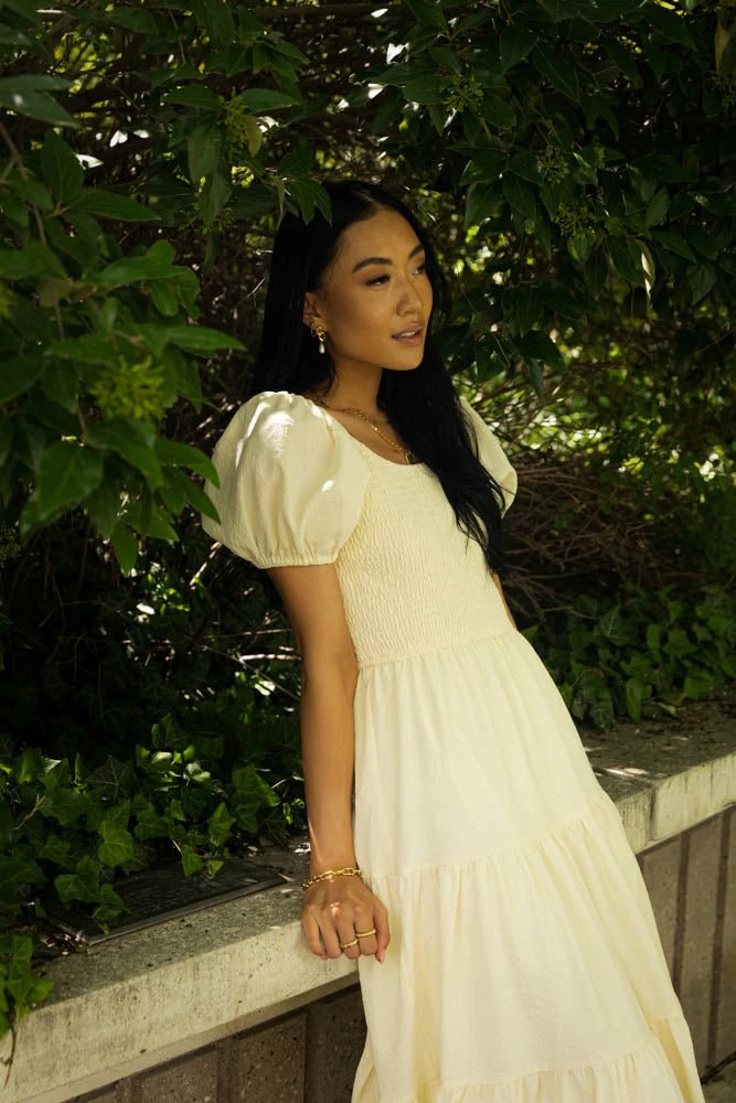 Cheap ๐งจ WORUI ๐ Dresses Gemma Midi ๐ Dress In Cream ๐ 5 WORUI Dresses Gemma Midi Dress In Cream