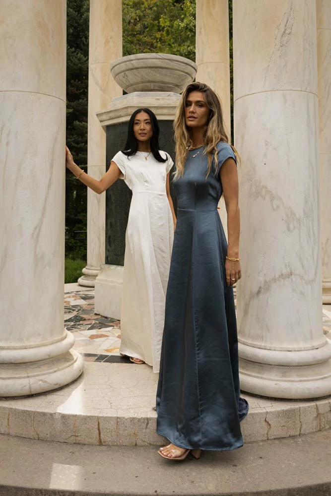 Coupon โจ WORUI Lucille Maxi ๐ Dress In Slate ๐ Dresses ๐ 5 WORUI Lucille Maxi Dress In Slate Dresses