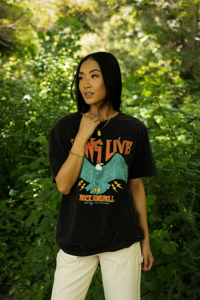 Outlet 🔥 WORUI Long Live Graphic Tee - FINAL SALE 🛒 9 WORUI Long Live Graphic Tee - FINAL SALE