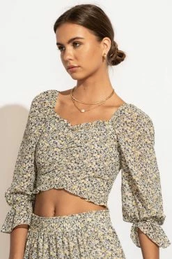DRESS FORUM Courtney Cropped Top Tops