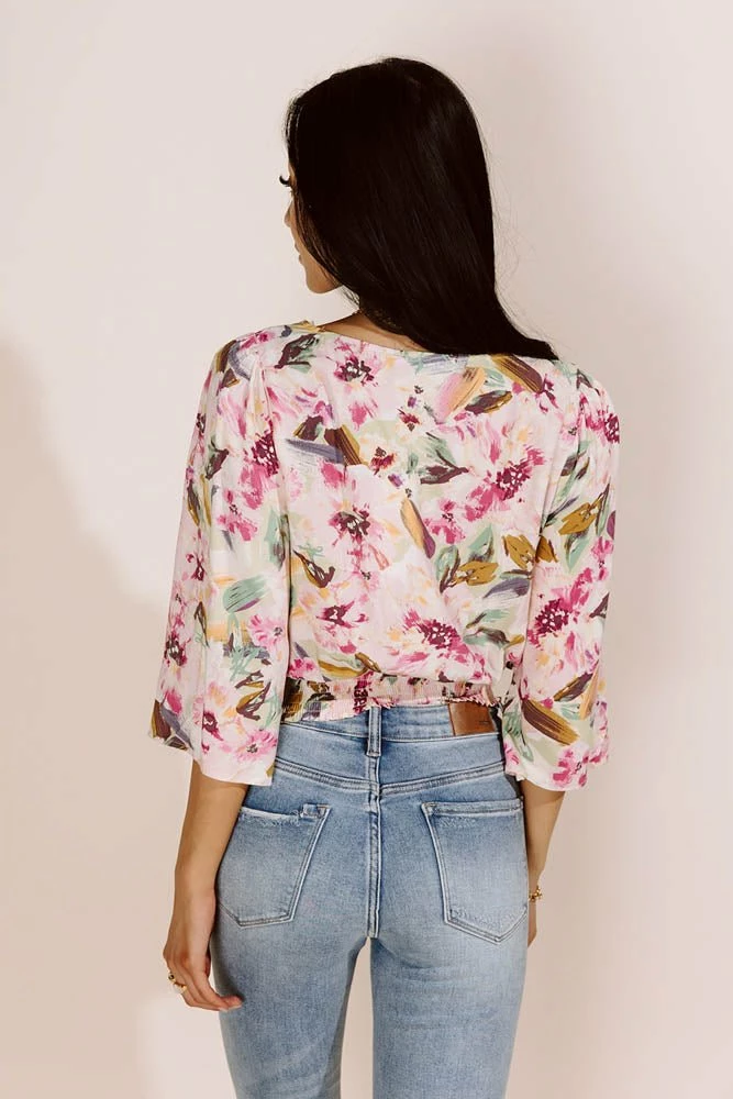 Outlet 🤩 LUSH CLOTHING Tatiana Floral Top - FINAL SALE Tops 😀 4 LUSH CLOTHING Tatiana Floral Top - FINAL SALE Tops
