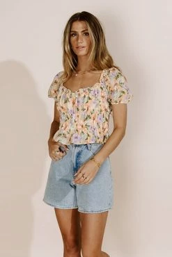 LUSH CLOTHING Jocelyn Crop Top - FINAL SALE Tops