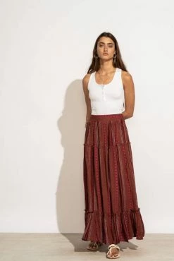 Cheap ๐ DRESS FORUM Frida Tiered ๐ Skirt - FINAL SALE โญ 21 DRESS FORUM Frida Tiered Skirt - FINAL SALE