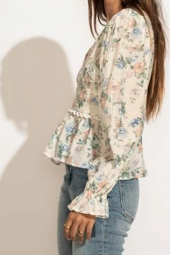 BLU PEPPER Fay Floral Blouse - FINAL SALE