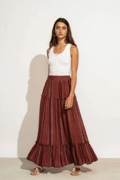 DRESS FORUM Frida Tiered Skirt - FINAL SALE