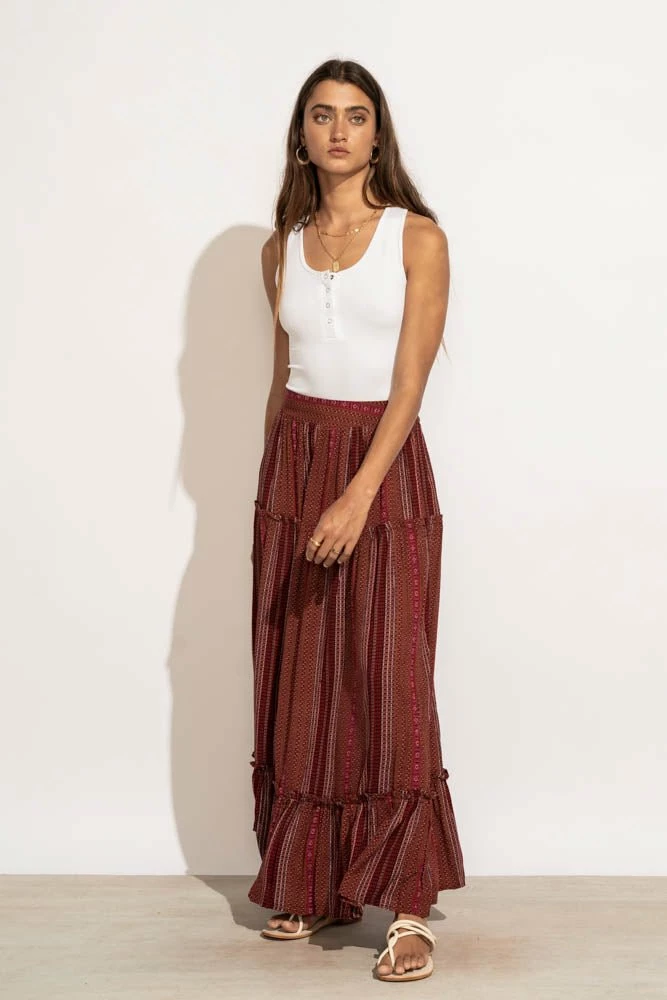 Cheap ๐ DRESS FORUM Frida Tiered ๐ Skirt - FINAL SALE โญ 10 DRESS FORUM Frida Tiered Skirt - FINAL SALE