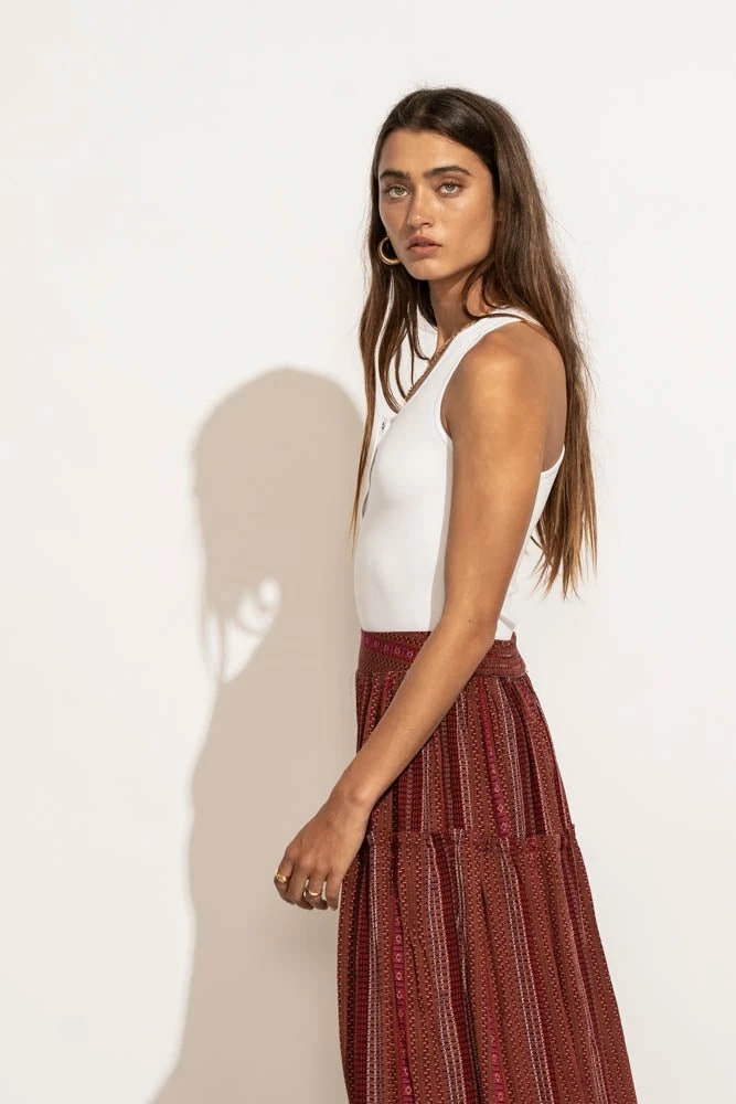 Cheap ๐ DRESS FORUM Frida Tiered ๐ Skirt - FINAL SALE โญ 12 DRESS FORUM Frida Tiered Skirt - FINAL SALE