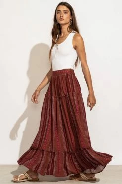 Cheap ๐ DRESS FORUM Frida Tiered ๐ Skirt - FINAL SALE โญ 19 DRESS FORUM Frida Tiered Skirt - FINAL SALE