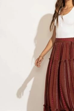 Cheap ๐ DRESS FORUM Frida Tiered ๐ Skirt - FINAL SALE โญ 24 DRESS FORUM Frida Tiered Skirt - FINAL SALE