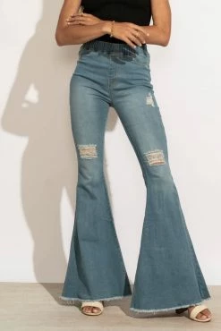 AARON & AMBER Traci Flare Jeans- FINAL SALE