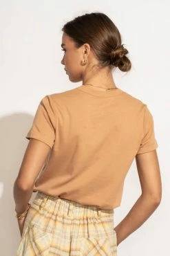 Best reviews of ๐ WORUI Mckenna Tee ๐ Shirt In Tan ๐ 13 WORUI Mckenna Tee Shirt In Tan