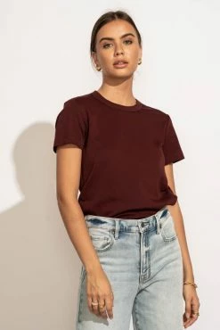 Coupon β WORUI Mckenna Tee π Shirt In Maroon π€© 11 WORUI Mckenna Tee Shirt In Maroon