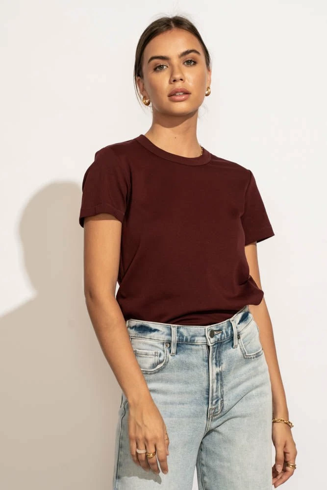 Coupon β WORUI Mckenna Tee π Shirt In Maroon π€© 5 WORUI Mckenna Tee Shirt In Maroon