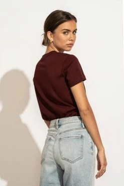 WORUI Mckenna Tee Shirt In Maroon