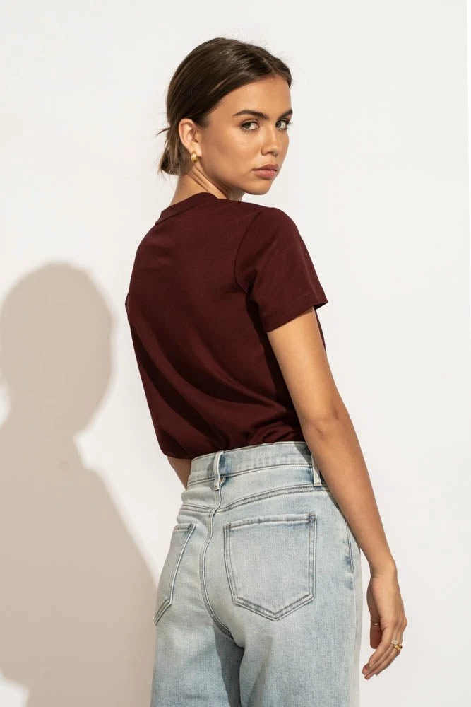 Coupon β WORUI Mckenna Tee π Shirt In Maroon π€© 1 WORUI Mckenna Tee Shirt In Maroon