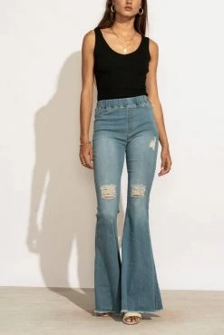 AARON & AMBER Traci Flare Jeans- FINAL SALE