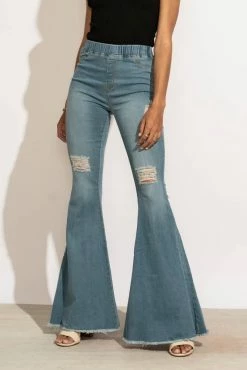 AARON & AMBER Traci Flare Jeans- FINAL SALE