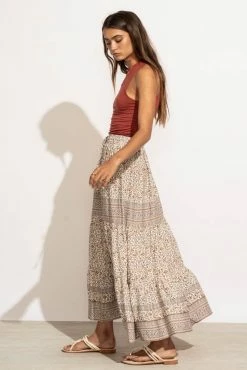 Cheapest π IN LOOM Hester Tiered π Skirt - FINAL SALE π 8 IN LOOM Hester Tiered Skirt - FINAL SALE