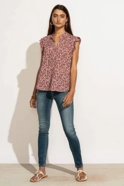 Discount π LOVE STITCH Clothing Illustrated Chelsea Floral Blouse - FINAL SALE π 11 LOVE STITCH Clothing Illustrated Chelsea Floral Blouse - FINAL SALE