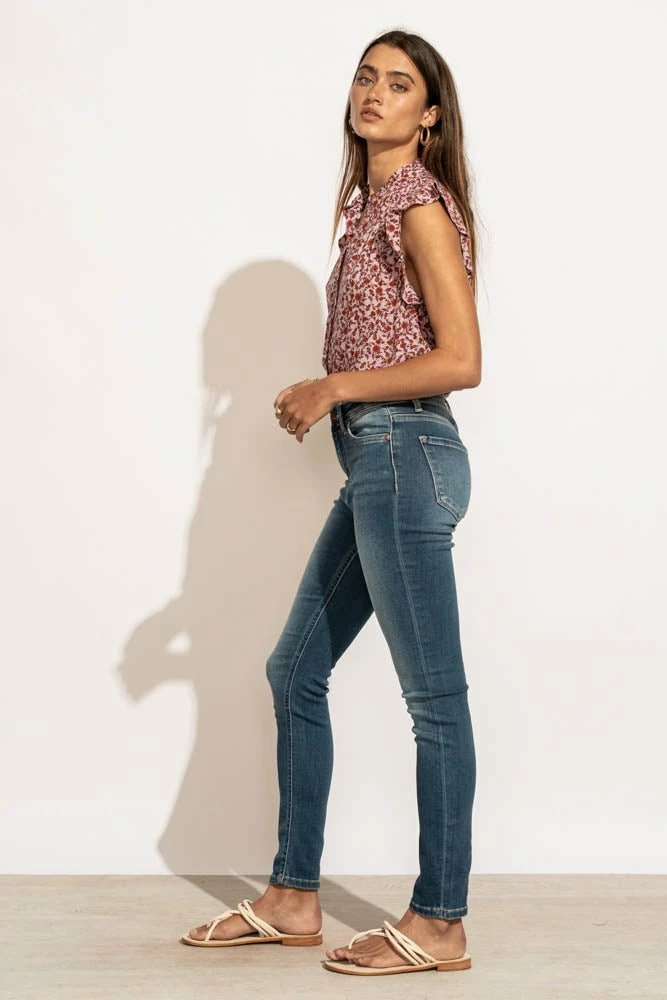 Discount π LOVE STITCH Clothing Illustrated Chelsea Floral Blouse - FINAL SALE π 6 LOVE STITCH Clothing Illustrated Chelsea Floral Blouse - FINAL SALE