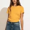 WORUI Tops Mckenna Tee Shirt In Mustard