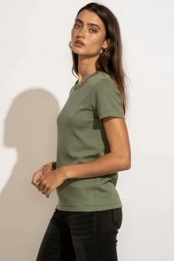 WORUI Tops Mckenna Tee Shirt In Green