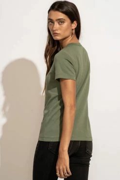 WORUI Tops Mckenna Tee Shirt In Green