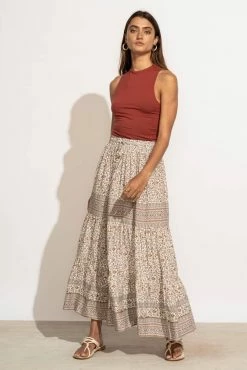 Cheapest π IN LOOM Hester Tiered π Skirt - FINAL SALE π 7 IN LOOM Hester Tiered Skirt - FINAL SALE