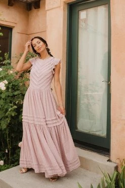 SINA Ulysses Maxi Dress In Cream - FINAL SALE