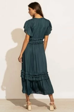 Cheapest π WORUI π Dresses Willa Ruffle π Dress In Teal β 15 WORUI Dresses Willa Ruffle Dress In Teal