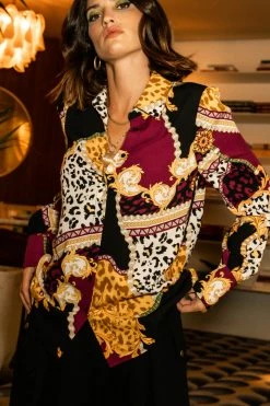 OVI Tammy Button Down Blouse - FINAL SALE