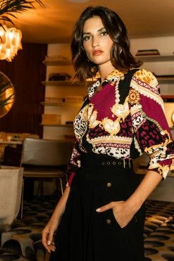 OVI Tammy Button Down Blouse - FINAL SALE