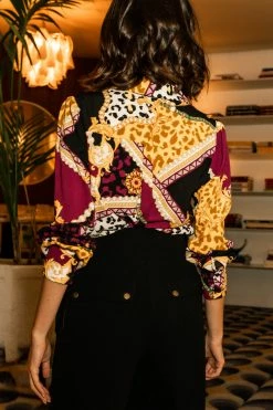 OVI Tammy Button Down Blouse - FINAL SALE