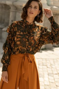 ALAMIA Quinn Floral Blouse - FINAL SALE