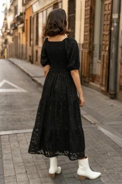 WELLMADE INC Santana Dress In Black - FINAL SALE