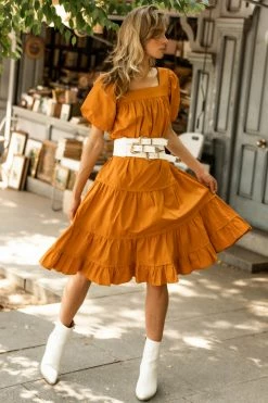 Cheapest π WORUI π Dresses Tropez Midi π Dress In Orange β 7 WORUI Dresses Tropez Midi Dress In Orange