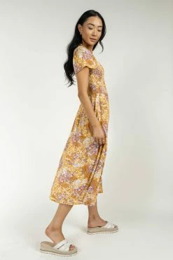 MILLIBON POLYMOND DK INC Bobbi Floral Dress - FINAL SALE