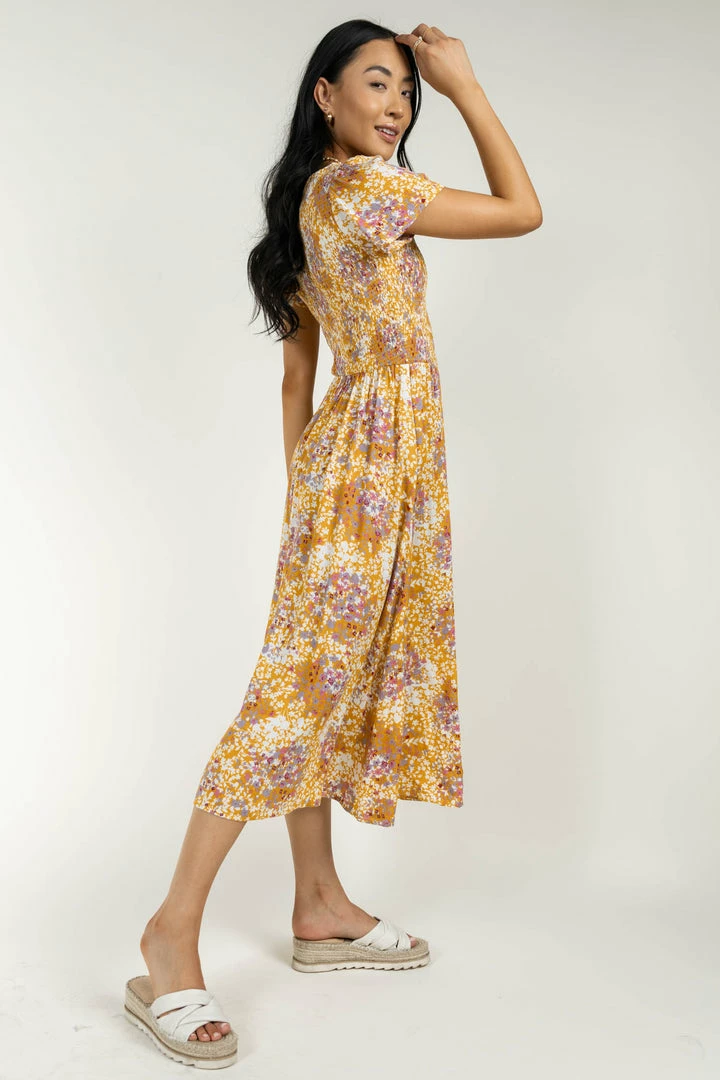 Budget β¨ MILLIBON POLYMOND DK INC Bobbi Floral π Dress - FINAL SALE π 4 MILLIBON POLYMOND DK INC Bobbi Floral Dress - FINAL SALE