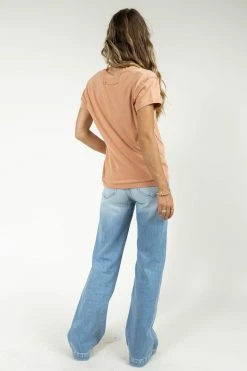 WORUI Marissa Tee In Peach